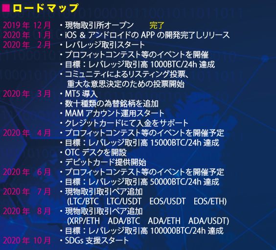 AMANPURIのロードマップ（2020年1月時点）