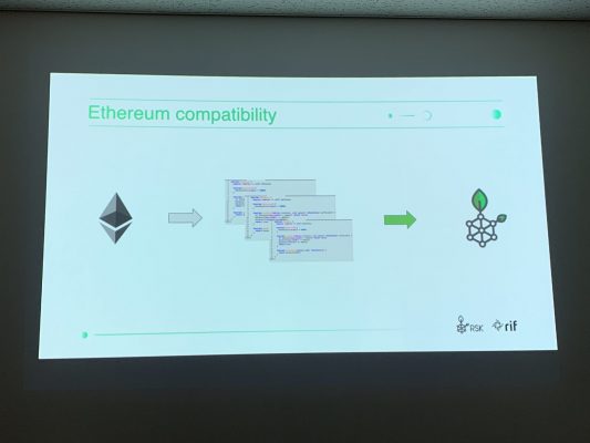 RSKはイーサリアムと互換性を持つ
