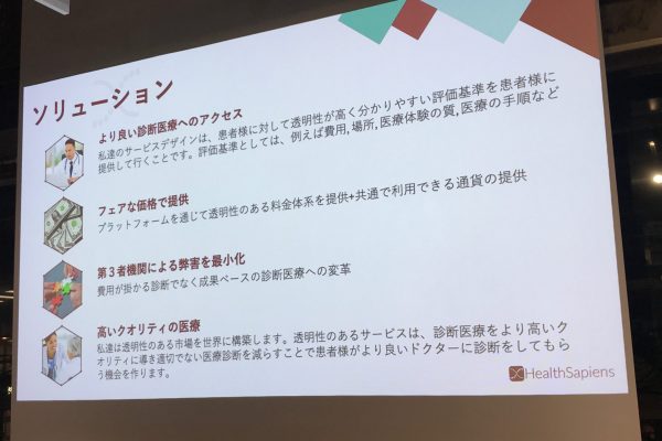 HealthSapiensのソリューション