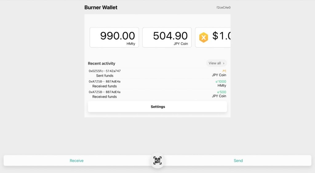 Burner Wallet 2