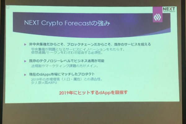 NEXT Crypto Forecastの強み