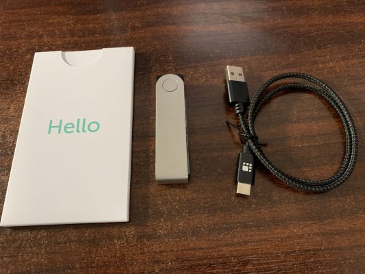 Ledger Nano X 内容物