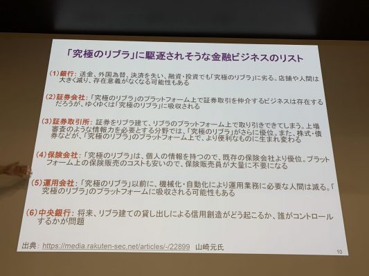 Libraに駆逐されそうな金融ビジネス