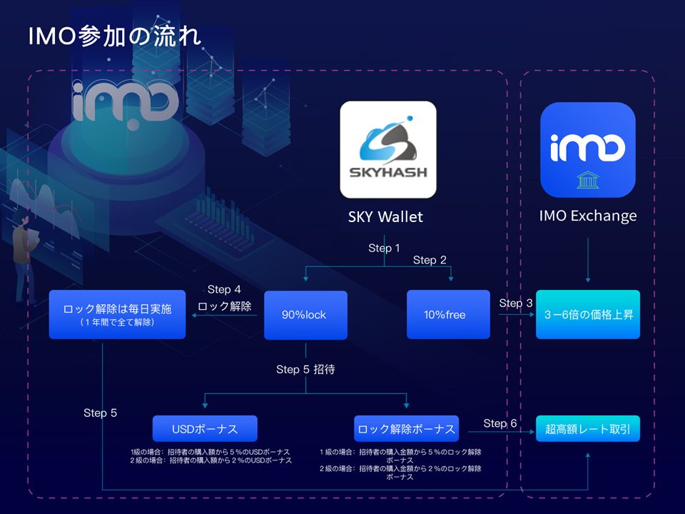 SKYHASH IMO参加の流れ