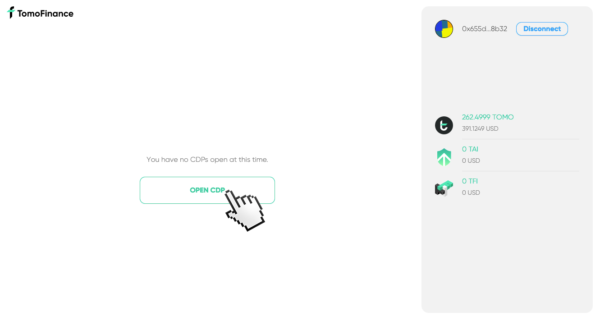 Tomo Finance CDPの作成1