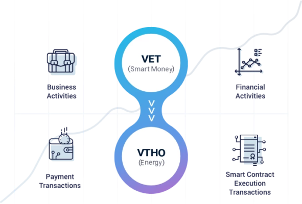 VeChainのデュアルトークンモデル